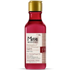 تصویر روغن موی استحکام بخش آگاو Maui Agave حجم 125 میل مائویی Maui Moisture Strength and Anti Breakage Agave Raw Oil 340ml