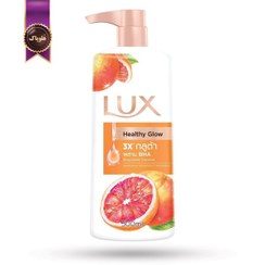 تصویر شامپو بدن آبرسان و روشن کننده گریپ فروت لوکس Lux Healthy Glow حجم 500 میلی لیتر (اورجینال) 