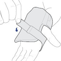 تصویر مچ بند طبی پل دار پاک سمن فری سایز ا Pksaman Wrist Support With Splint Free Size Right Pksaman Wrist Support With Splint Free Size Right