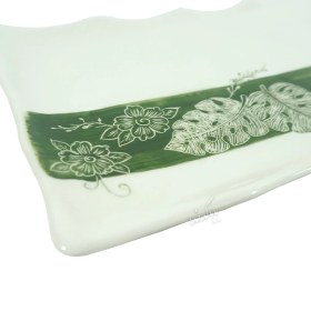 تصویر دیس سرامیکی مدل ریحان 