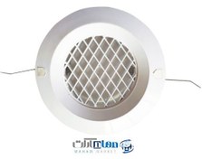 تصویر دریچه گرد مشبک قطر 10 پلیمری ABS 