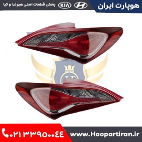 تصویر چراغ خطر عقب جنسیس کوپه مدل ۲۰۱۳ 