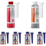 تصویر اکتان پلاس لیکومولی مدل Plus حجم 150 میلی لیتر به همراه کاتالیزورشوی و تمیزکننده سیستم سوخت رسانی پروتک بسته 6 عددی 