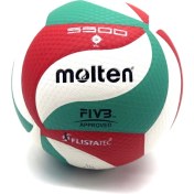 تصویر توپ والیبال مولتن مدل زنبوری V5M5500 