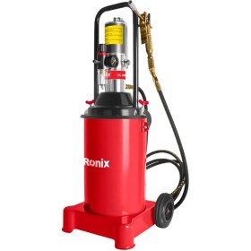 تصویر گریس پمپ سطلی رونیکس مدل RH-4308 ظرفیت ۳۰ لیتر 