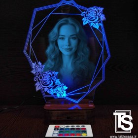 تصویر بالبینگ چهره قلب سه بعدی 