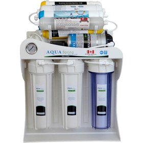 تصویر دستگاه تصفیه کننده آب آکوآ اسپرینگ مدل NF-SF4800 Aqua spring NF-SF4800 Water Purifier