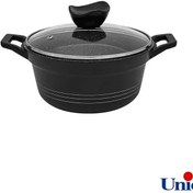 تصویر قابلمه گرانیتی یونیک سایز ۲۰ کد UN-7803 