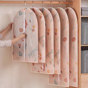 تصویر کاور پلاستیکی لباس طرح beautiful pink 