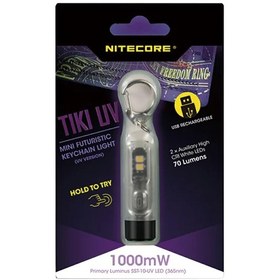 تصویر چراغ قوه دستی نایت کر مدل TIKI UV 1000MW 