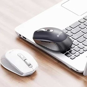 تصویر موس وایرلس و بلوتوث شارژی AULA AM204 AULA AM204 Rechargeable 2.4G & Bluetooth 6 Button Mouse