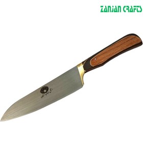 تصویر چاقو آشپزخانه زنجان مدل مروارید سایز 3 