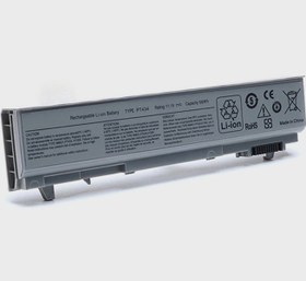 تصویر باتری لپ تاپ دل لتتیود E6400 ,E6500 6 سلولی Battery Dell Latitude E6400,E6500 6Cel Oem SILVER