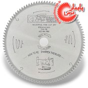 تصویر تیغه الماسه آلومینیوم بر CMT قطر ۳۰۰ میلیمتر ضخامت ۳ میلیمتر ۹۶ دندانه 