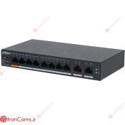 تصویر سوییچ شبکه داهوا مدل DH-CS4010-8GT-60 