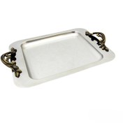 تصویر سینی استیل مربع Perfect home مدل 1325 