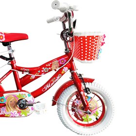تصویر دوچرخه دخترانه ماکان مدل H1 سایز 12 