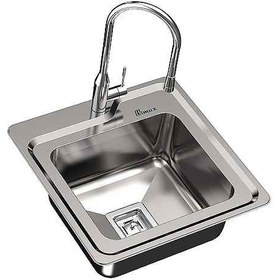 تصویر سینک توکار ۹۳۰ بیمکث ” تک لگن 