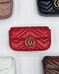 تصویر کیف دوشی چرم گوچی Gucci Marmont