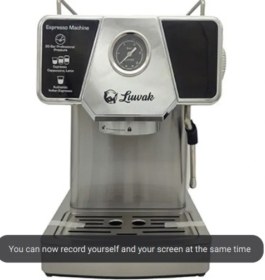 تصویر اسپرسوساز لواک مدل 340 luwak espresso machine model LWK-CM 340