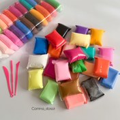 تصویر خمیر کلی 24رنگ 