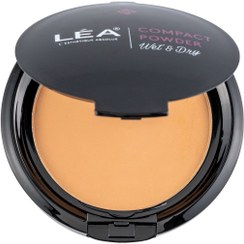 تصویر پنکک فشرده بادوام وزن 15 گرم لئا 407 Lea Compact Powder 15 g