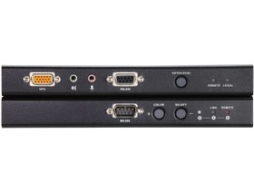 تصویر USB VGA/Audio Cat 5 KVM Extender with Deskew (1280 x 1024@300m) 