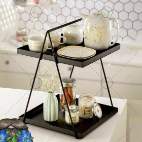 تصویر استند فلزی دو طبقه 