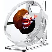 تصویر هولوگرام فن سه بعدی 11 سانتی اسپیکر دار hologram fan 3d 11 cm