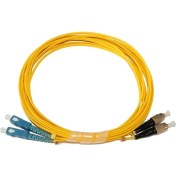 تصویر پچ کورد فیبرنوری سینگل مود نگزنس 5 متر Fiber Optic Pach cord Nexans SM FC-SC 5m 