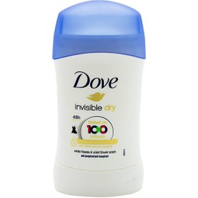 تصویر استیک ضد عرق داو (Dove) مدل Invisible حجم 40 میلی لیتر ضد تعریق و خوشبو کننده (Dove) مدل Invisible بانوان 40 میلی لیتر داو