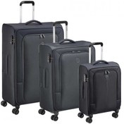 تصویر چمدان سه تیکه دلسی مدل کاراکاس 