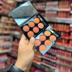 تصویر پالت رژگونه ۶ رنگ دایسل اورجینال - پالت A 