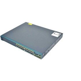 تصویر سوئیچ سیسکو مدل WS-C2960X-24TD-L استوک Cisco WS-C2960X-24TD-L 24Port Switch Stock