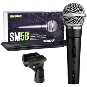 تصویر میکروفون داینامیک Shure SM58 SE 