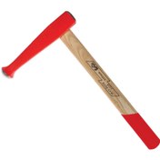 تصویر چکش صافکاری 2210 600 گرمی ایران پتک دسته چوبی 31 سانتی متری 
