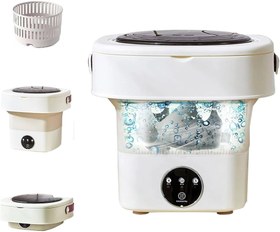 تصویر مینی لباسشویی تاشو مسافرتی Folding washing machine