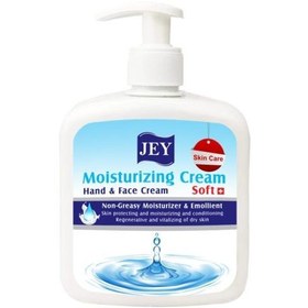 تصویر کرم پمپی سافت 450میل جی Jey Moisturizing Cream Soft 450ml