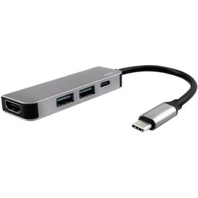 تصویر هاب جی سی پال 4 پورت مدل USB-C to HDMI JCP6189 JCPAL USB-C to HDMI Adapter JCP6189