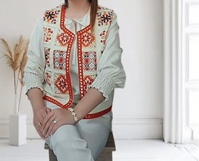 تصویر وست سوزندوزی ترنج 