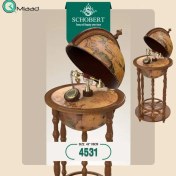 تصویر میز تلفن و بار چوبی شوبرت 4531 