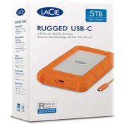 تصویر هارد دیسک اکسترنال لسی مدل Rugged ظرفیت 5 ترابایت LaCie Rugged