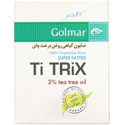 تصویر صابون تی تریکس روغن درخت چای گلمر Golmar Ti Trix Tea Tree Oil Soap