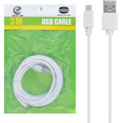 تصویر کابل شارژ و دیتا 3 متری میکرو usb برند XP Product مدل XP-C346 