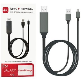 تصویر کابل تبدیل USB -C به HDMI مدل A5611 طول 1 متر 