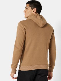 تصویر هودی ساده با آستین بلند برند only & sons Basic Long Sleeve Hoodie