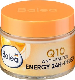 تصویر کرم صورت Q10 ضد چروک مراقبت 24 ساعته 50 میلی لیتر.Balea Gesichtscreme Q10 Anti-Falten Energy 24H-Pflege, 50 ml 