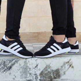 تصویر آدیداس ریزپا جورابی مدل5923 کتونی مشکی و سفید Adidas 5923