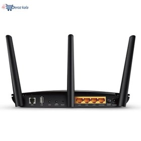 تصویر مودم روتر +ADSL2 دوبانده بی‌سیم AC750 تی پی-لینک مدل Archer D2 TP-LINK Archer D2 Wireless AC750 Dual Band ADSL2+