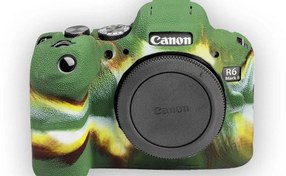 تصویر کاور سیلیکونی Canon EOS R6 Mark II (استتار) 